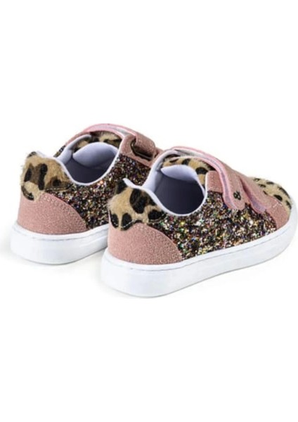 Kız Çocuk Leopar Desenli Trio Spor Sneaker Ayakkabı fiyatları