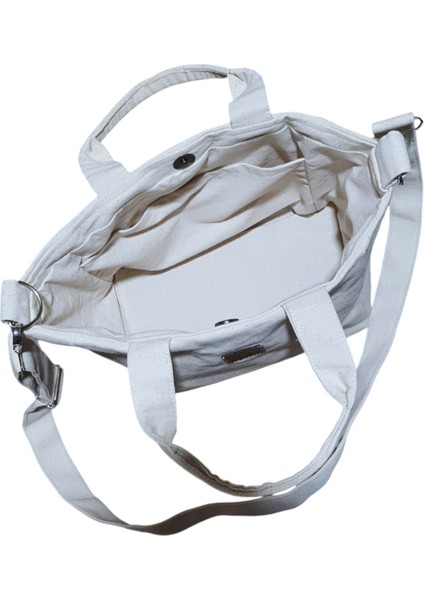 El Yapımı Kanvas Çıtçıtlı ve Ayarlanabilir Çapraz Askılı El ve Omuz Çantası fiyatları