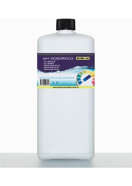 Havuz Suyu Ph Düşürücü 1 Lt Sıvı