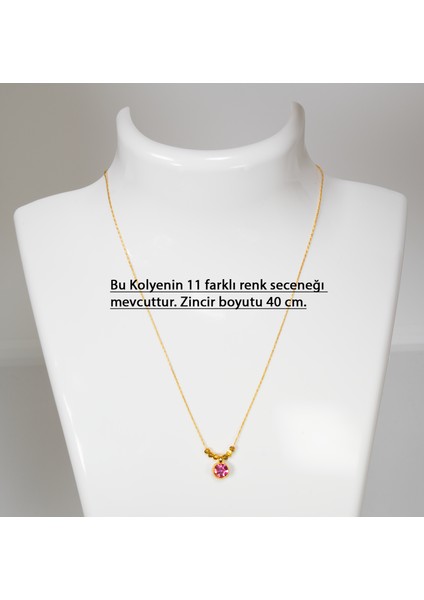 Günlük Kombinlerinize Işık Katacak Şık Kolye. 11 Renk Seçeneğiyle, Hediye Için Ideal, Altın Kaplama fırsatları