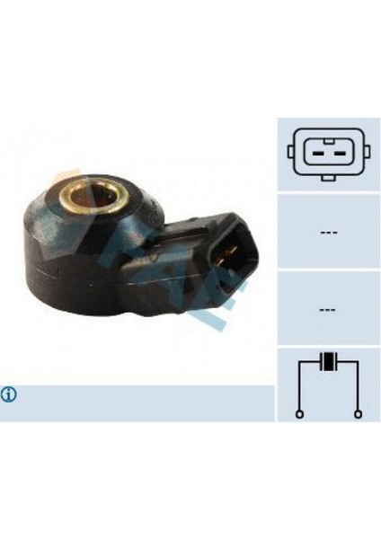 Vuruntu Sensörü P106-P206-P306-P307-P406-P407-P607-PARTNER 1.4-1.8-C3-C4-C5-Berlingo Dpmah