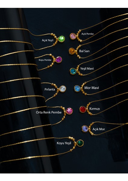 Günlük Kombinlerinize Işık Katacak Şık Kolye. 11 Renk Seçeneğiyle, Hediye Için Ideal, Altın Kaplama modelleri