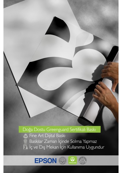 Çerçevesiz Poster, Siyah Beyaz Soyut Formlar, Ofis Dekoru Poster No: 112780