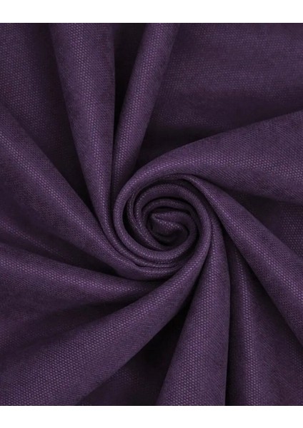 Taç Narden Mor Sade Soft Fon Perde 1x3 Sık Pile fırsatları