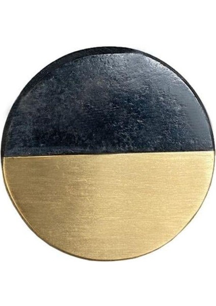 Doğal Taş Kulp Siyah/mat Sarı 38MM (Kv Ck 101B) modelleri