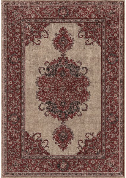 |vintage Etnik Otantik Salon Mutfak Halısı Bordo Gri 02 |yıkanabilir Halı fırsatları