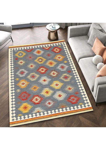 | Vintage Eskitme Tarz Otantik Minimalist Modern Desenli | Yıkanabilir Halı fırsatları