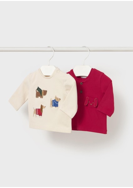 Newborn Erkek Bebek Ikili Sweatshirt