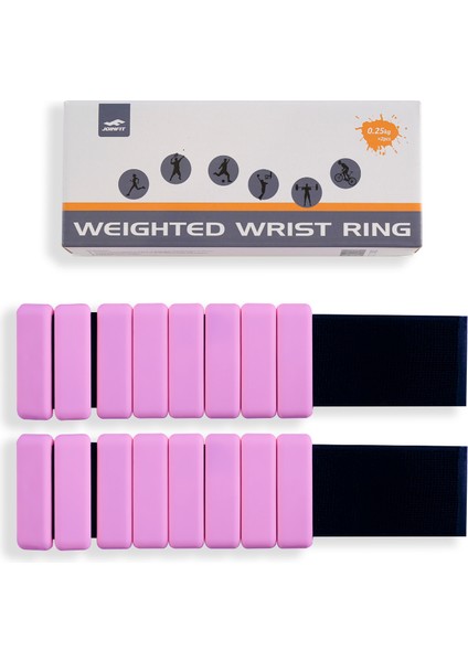 Joınfıt Pro El ve Ayak Bilek Ağırlığı Pembe 500 gr x 2 Adet | Ayarlanabilir Spor ve Fitness Ekipmanı fiyatları