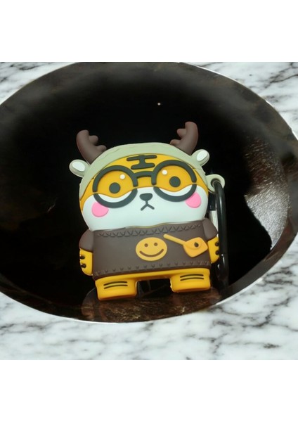 Airpods Cartoon Figürlü Geyik Desenli Kılıf 1./2. Nesil