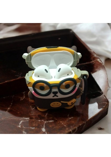 Airpods Cartoon Figürlü Geyik Desenli Kılıf 1./2. Nesil fiyatları
