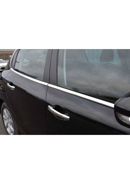 Peugeot 208 Hb Uyumlu Cam Çıtası 4 Parça 2019 ve Üzeri Paslanmaz Krom fiyatları
