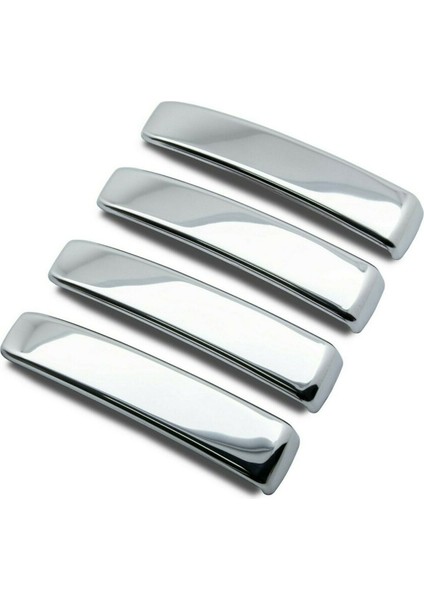 Peugeot Bipper Uyumlu Kapı Kolu 4 Parça 2008 ve Üzeri Paslanmaz Krom