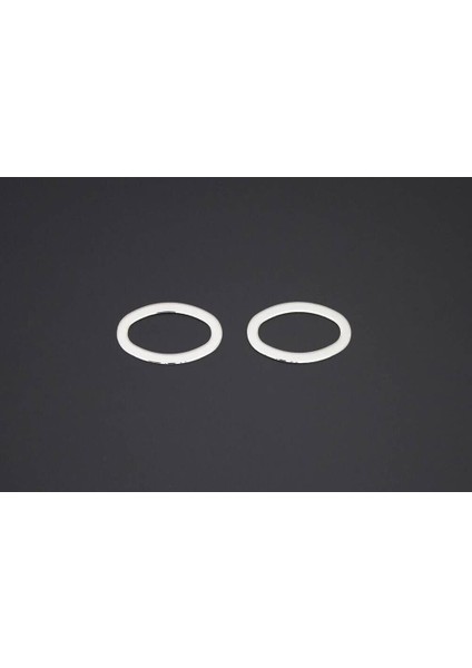 Peugeot 206 Hb/sd/sw Uyumlu Sinyal Çerçevesi 2 Parça 1998-2012 Paslanmaz Krom