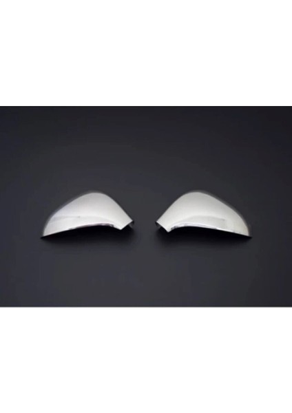 Peugeot 207 Hb/sw Uyumlu Ayna Kapağı 2 Parça 2006-2012 Paslanmaz Krom