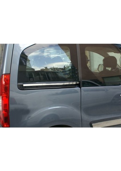 Peugeot Partner Tepee Uyumlu Sürgülü Kapı Çıtası 2 Parça 2008-2018 Paslanmaz Krom fiyatları