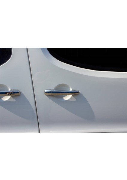Peugeot Partner Tepee Uyumlu Kapı Kolu 4 Parça 2008-2018 Paslanmaz Krom fiyatları