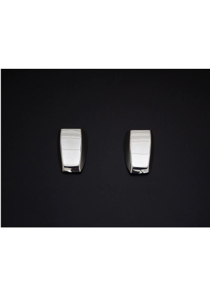 Peugeot Partner 3 Uyumlu Bagaj Camı Menteşe Kapağı 2 Parça 2019 ve Üzeri Paslanmaz Krom