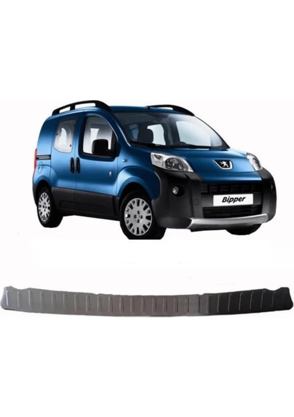 Peugeot Bipper Uyumlu Arka Tampon Eşiği 2008 ve Üzeri Paslanmaz Krom fiyatları
