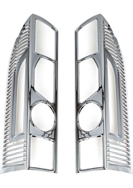 Peugeot Boxer 3 Uyumlu Stop Çerçevesi 2 Parça 2006-2014 Üzeri Abs Krom