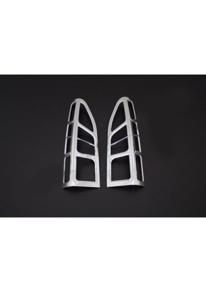 Peugeot Partner Tepee Uyumlu Stop Çerçevesi 2 Parça 2008-2018 Abs Krom