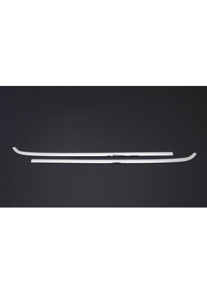 Peugeot Bipper Uyumlu Cam Çıtası 2 Parça 2008 ve Üzeri Paslanmaz Krom