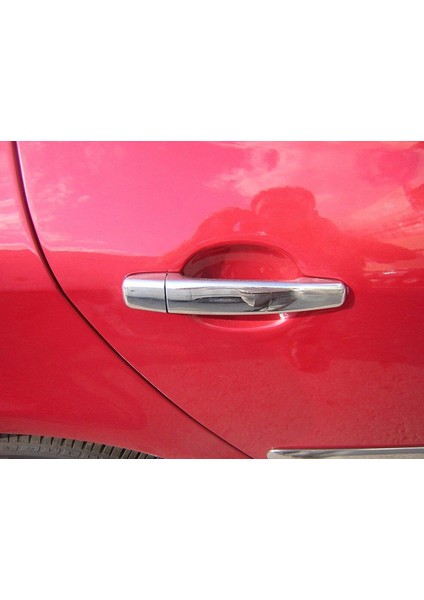 Peugeot 307 Hb/sw Uyumlu Kapı Kolu 4 Parça 2001-2008 Paslanmaz Krom fiyatları
