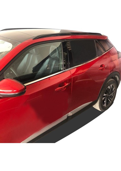 Peugeot 2008 Uyumlu Cam Çıtası 6 Parça 2019 ve Üzeri Paslanmaz Krom fiyatları