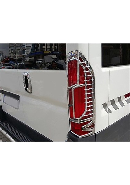 Peugeot Boxer 3 Uyumlu Stop Çerçevesi 2 Parça 2014 ve Üzeri Üzeri Abs Krom fiyatları