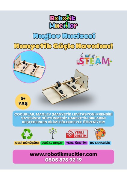 Maglev Manyetik Güç Mucizesi modelleri