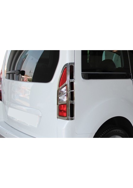 Peugeot Partner 3 Uyumlu Stop Çerçevesi 2 Parça 2019 ve Üzeri Abs Krom fiyatları