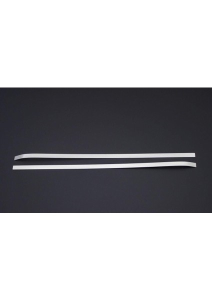 Peugeot Bipper Uyumlu Sürgülü Kapı Çıtası 2 Parça 2008 ve Üzeri Paslanmaz Krom