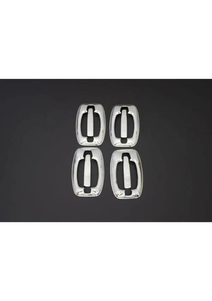 Peugeot Boxer 3 Uyumlu Kapı Kolu 4 Kapı 8 Parça Set 2006 ve Üzeri Paslanmaz Krom