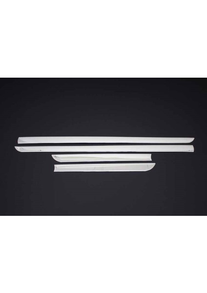 Peugeot 208 Hb Uyumlu Yan Kapı Çıtası 4 Parça 2012-2019 Paslanmaz Krom