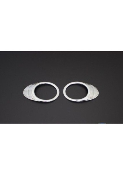 Peugeot Partner Tepee Uyumlu Sis Farı Çerçeve 2 Parça 2008-2018 Abs Krom