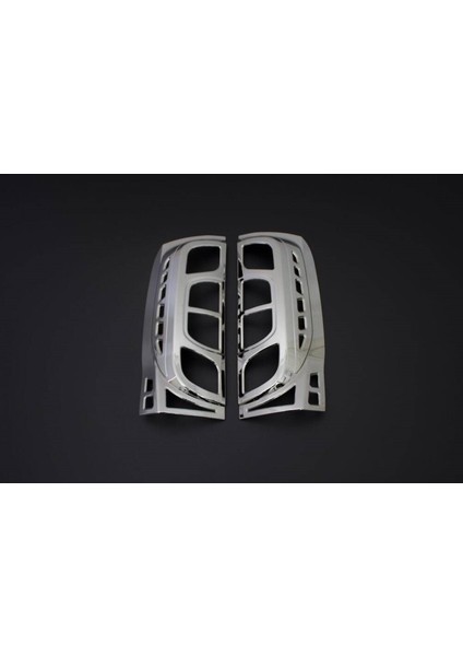 Peugeot Bipper Uyumlu Stop Çerçevesi 2 Parça 2008 ve Üzeri Abs Krom