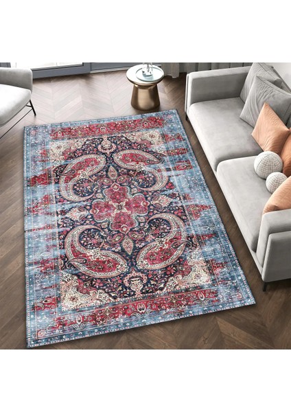| Vintage Eskitme Tarz Otantik Minimalist Modern Desenli| Yıkanabilir Halı fırsatları