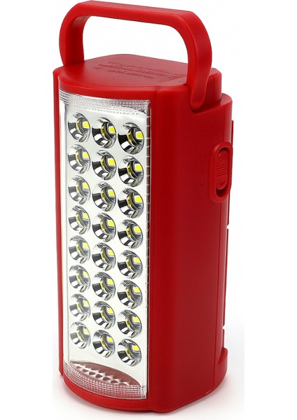 24 LED 80 Saat Şarjlı Kamp Lambası – Telefon Şarjlı, Elektrik Kesilince Otomatik Yanan Işıldak