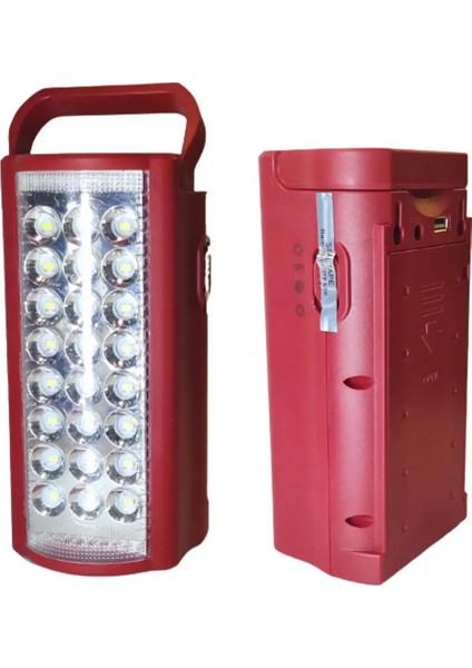 24 LED 80 Saat Şarjlı Kamp Lambası – Telefon Şarjlı, Elektrik Kesilince Otomatik Yanan Işıldak modelleri