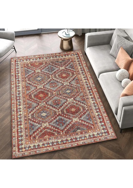| Vintage Eskitme Tarz Otantik Minimalist Modern Desenli | Yıkanabilir Halı fırsatları