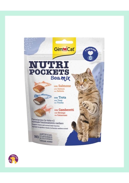 Nutripockets Kedi Ödülü Sea Mix 150GR