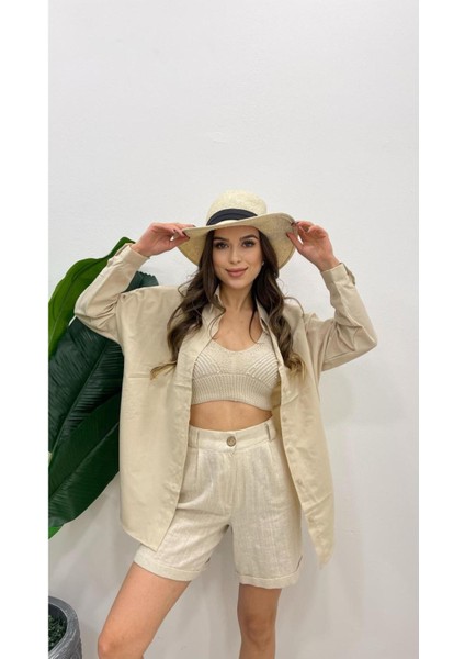 Kadın Oversize Basic Uzun Kol Gömlek indirimleri