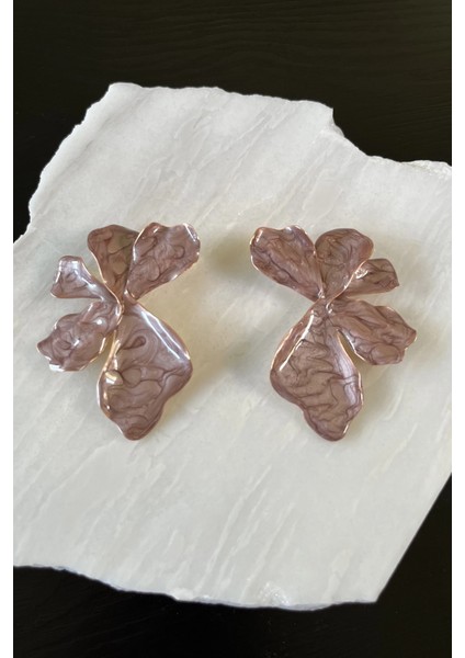 Dokulu Çiçek Küpe fiyatları