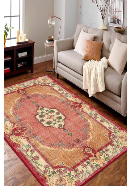 |vintage Eskitme Tarz Otantik Minimalist Krem |yıkanabilir Halı modelleri