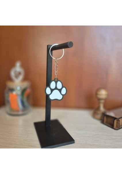 Sevimli Pati Anahtarlık – Şık, Dayanıklı ve Hayvansever Tasarım