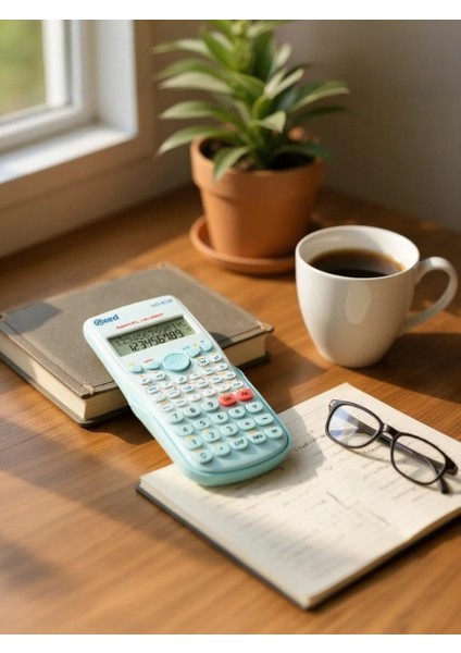 240 Fonksiyonlu Mavi Bilimsel Hesap Makinesi 82M