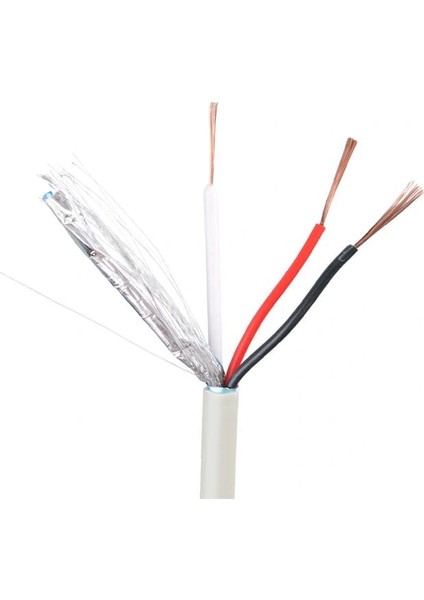 2+1X0.50MM Cca Cctv Kamera Kablosu (100 Metre) fiyatları