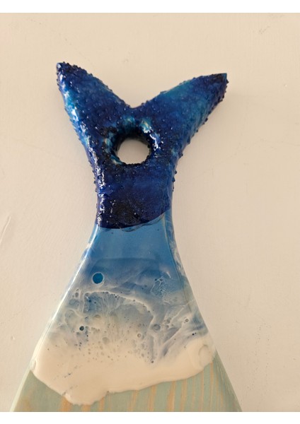 Doğal Ağaç Epoksi Balık Kuyruğu Sunumluk modelleri