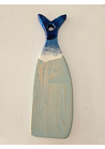 Doğal Ağaç Epoksi Balık Kuyruğu Sunumluk fırsatları