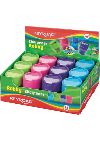 Keyroad Robby Metal Çift Bıçaklı Kalemtraş indirimleri